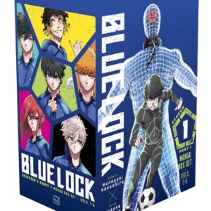 Blue Lock Season 1 Part 1 Manga Box Set | Volumes 1–6 | With Poster