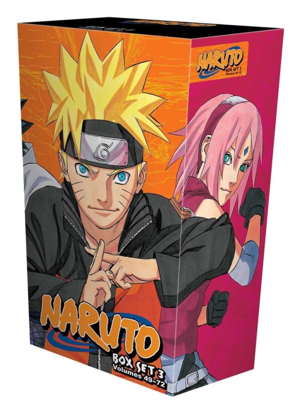Naruto Box Set 3 | Volumes 49–72 | With Premium