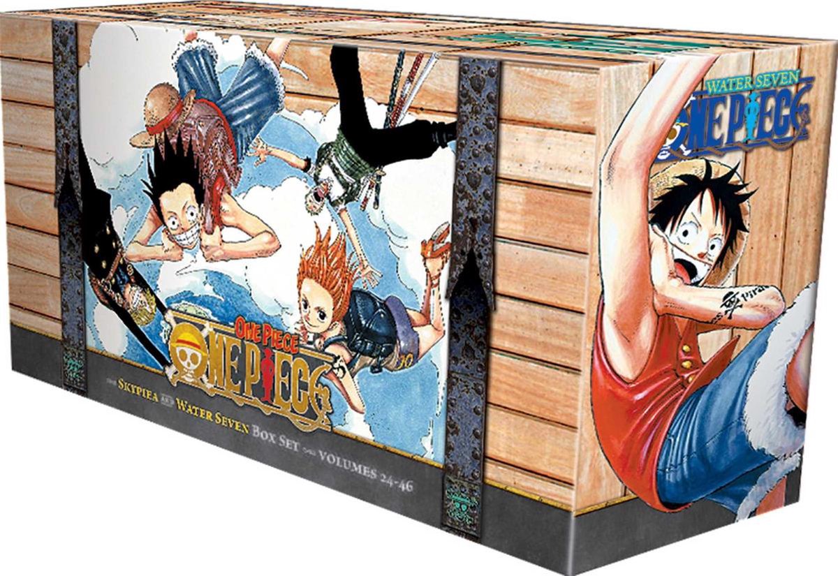 One Piece Box Set 2: Skypiea and Water Seven | Volumes 24–46 | With Premium
