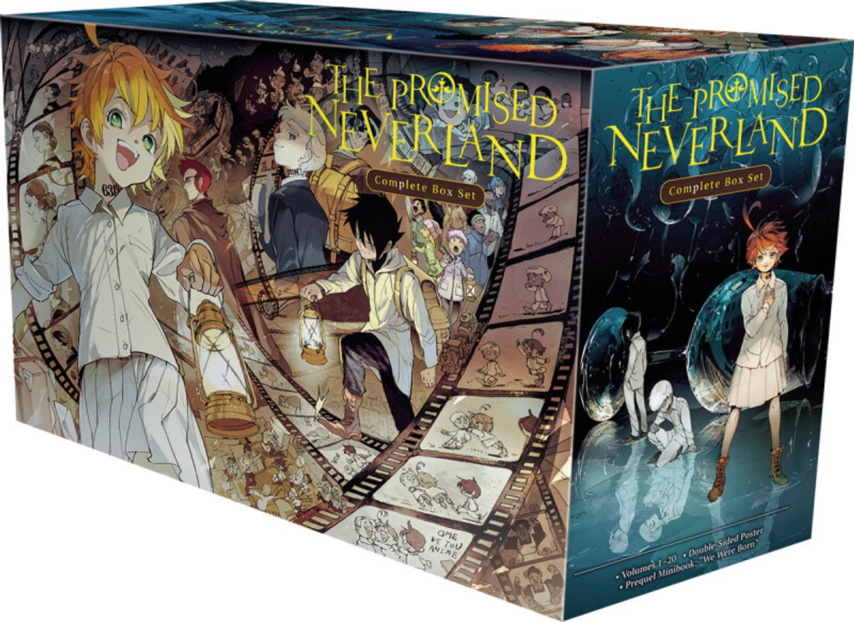 The Promised Neverland – Complete Box Set | Volumes 1–20 | With Premium