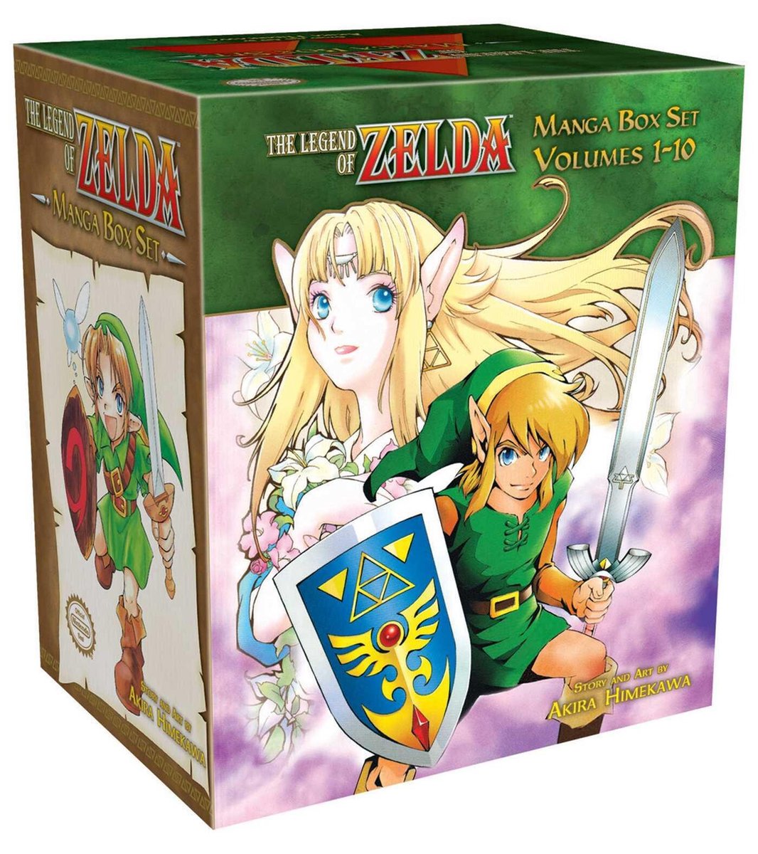 The Legend of Zelda – Complete Box Set | Volumes 1–10 | English Paperback