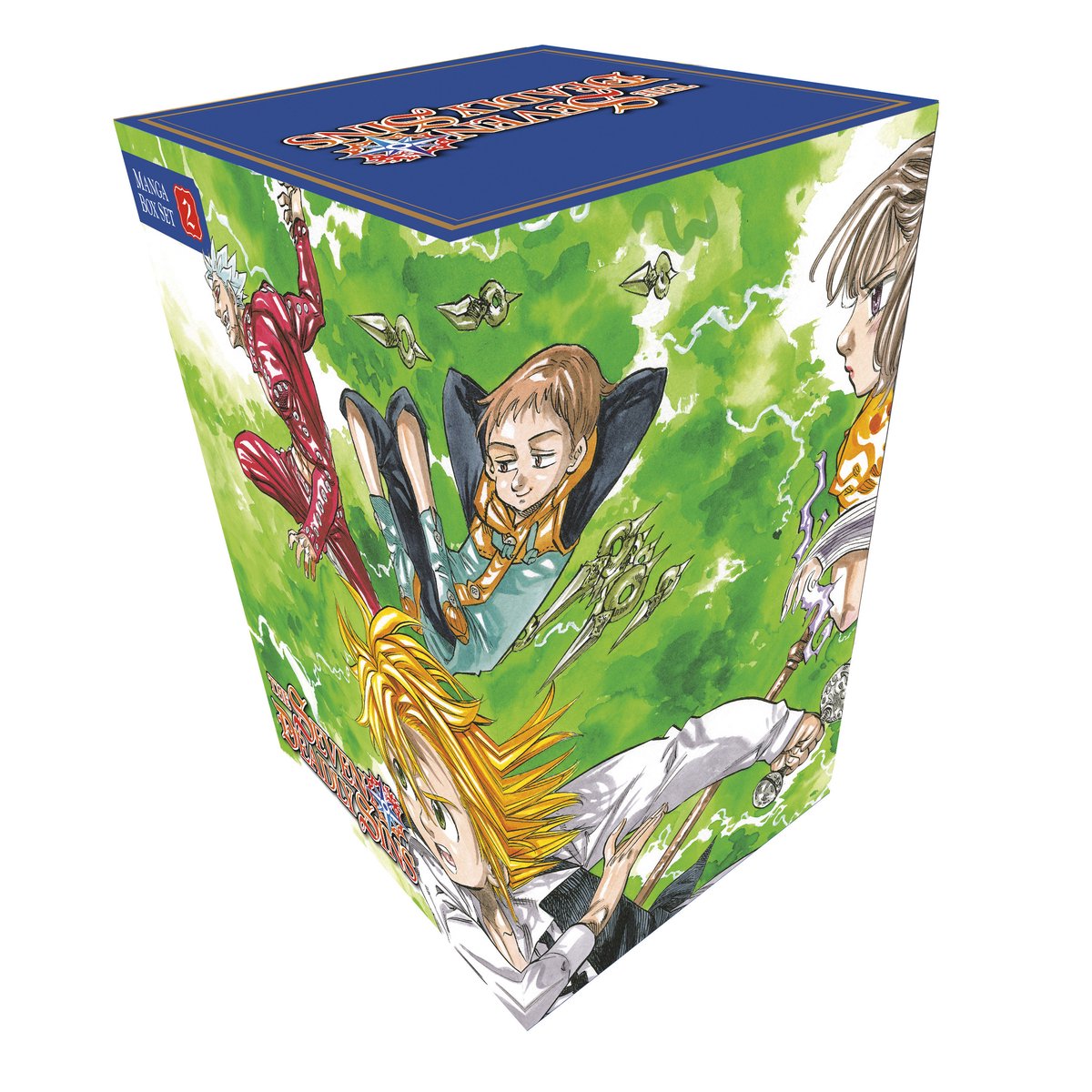 The Seven Deadly Sins Manga Box Set 2 | Volumes 8–14 | English Paperback